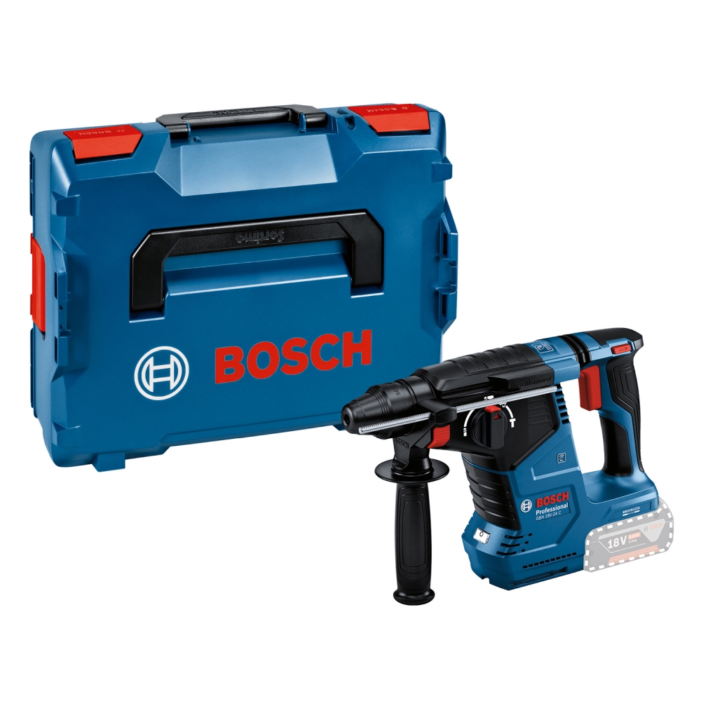 Bosch Hammer drill GBH 18V-24 C Solo L-Boxx