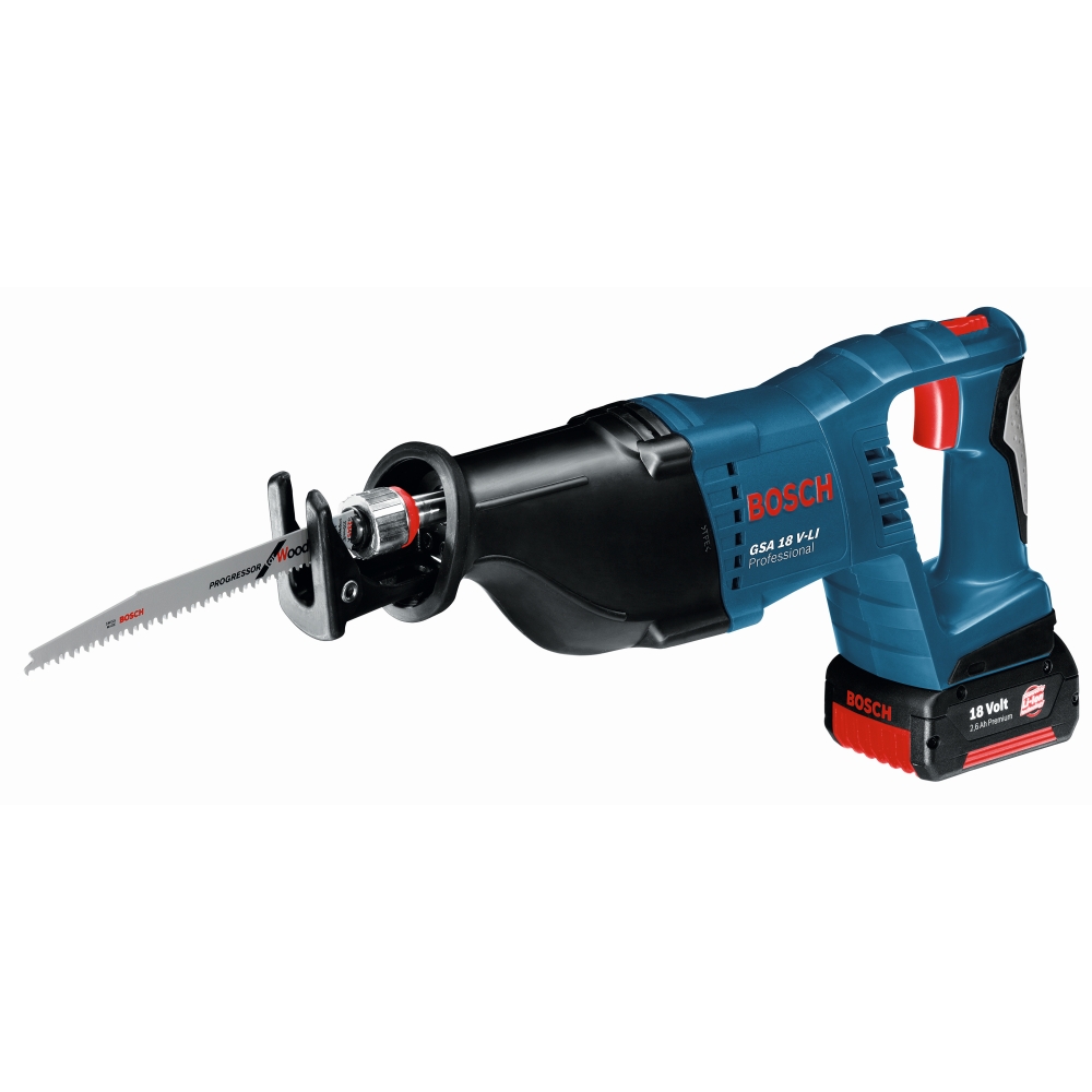 Bosch Jigsaw GSA 18 V-LI, Solo, no battery/charger