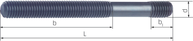 AMF 6379 STUD SCREW M8X40