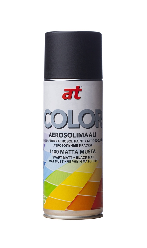 AT Black matte spray paint 520 ml