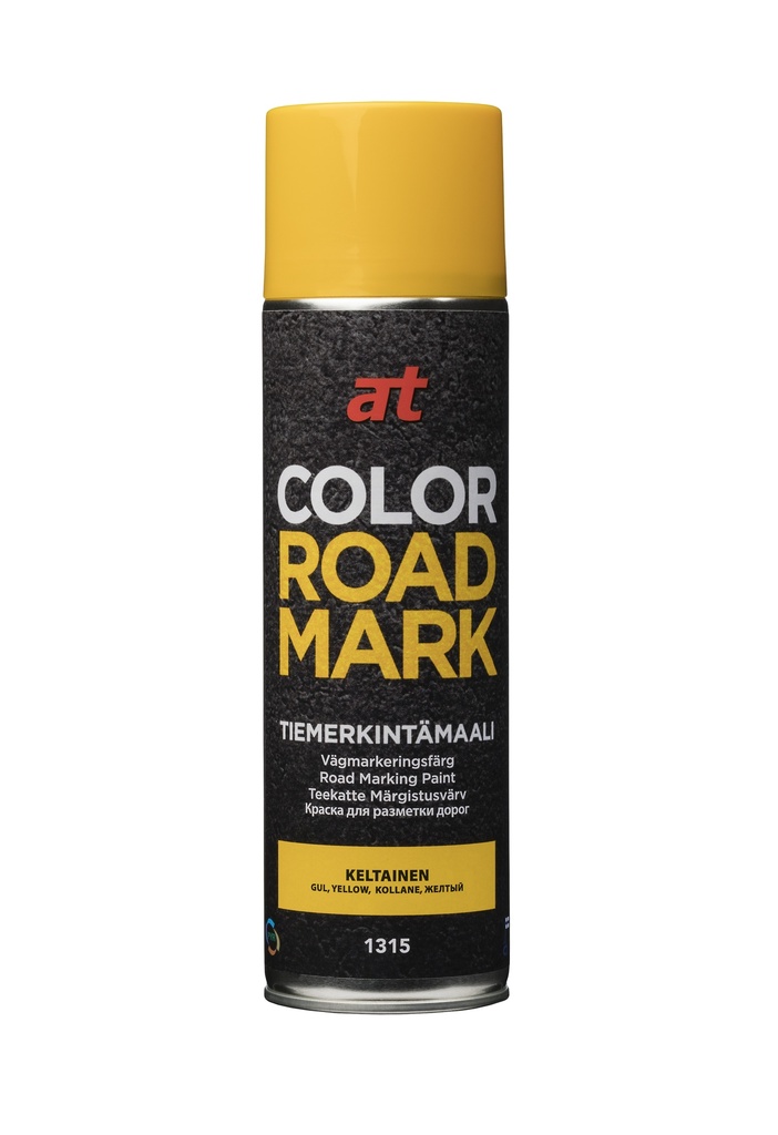 AT Road marking paint 800ml yellow.