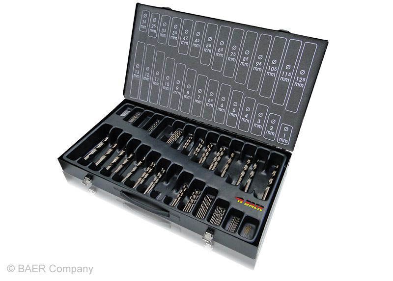 Baer HSSE Extreme drill set Ø1-13 mm (Briefcase)