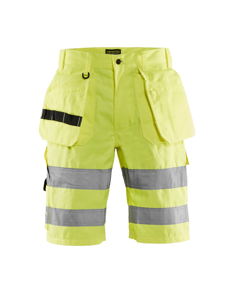 Blåkläder 1535 Highvis riipputaskushortsit