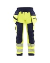 Blåkläder 1820 Highvis softshell riipputaskuhousut