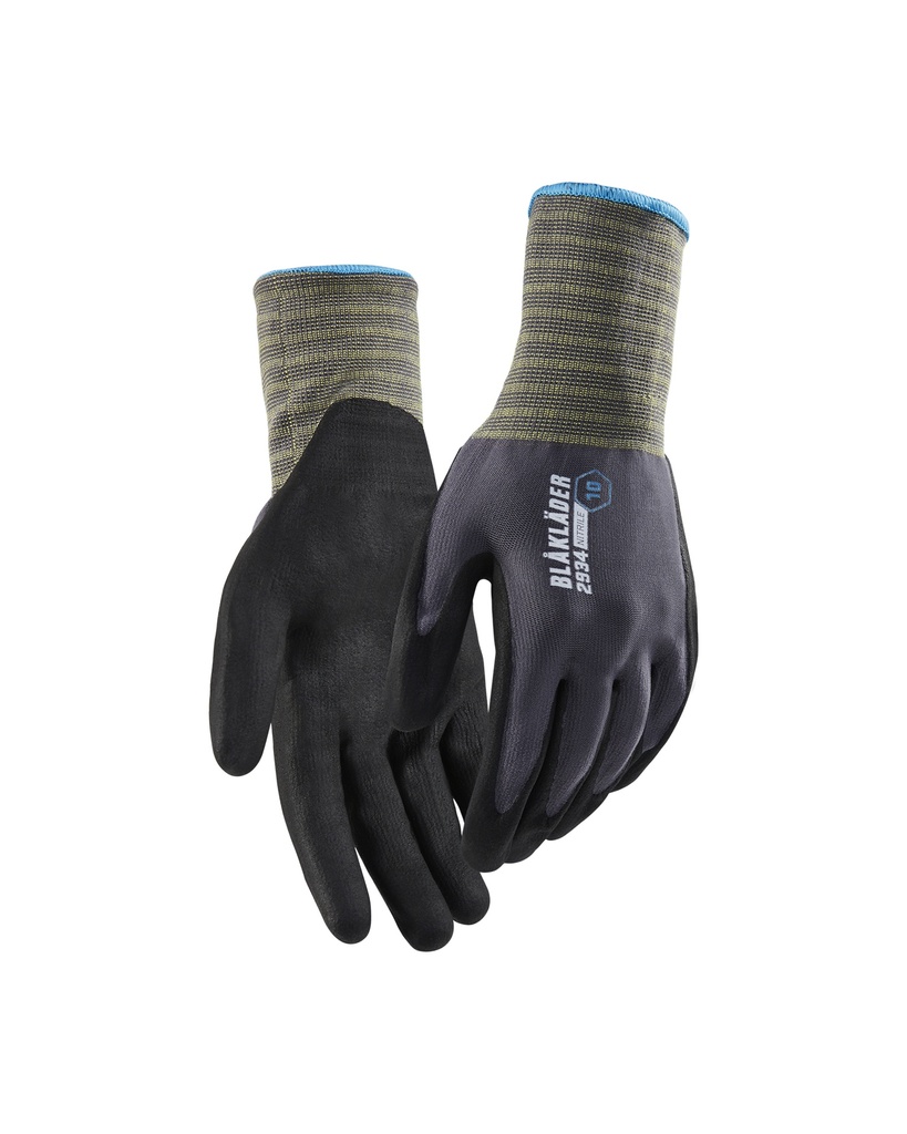 Blåkläder 2934 Work gloves, nitrile coated