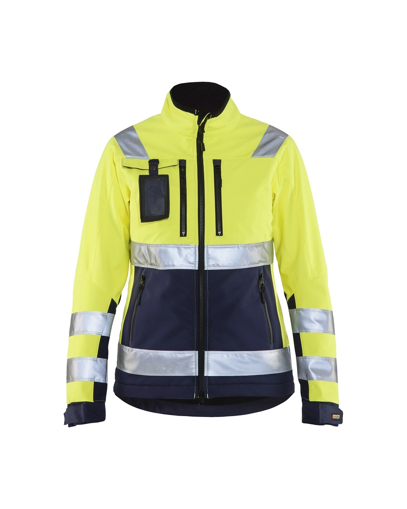 Blåkläder 4902 Women's Highvis softshell jacket