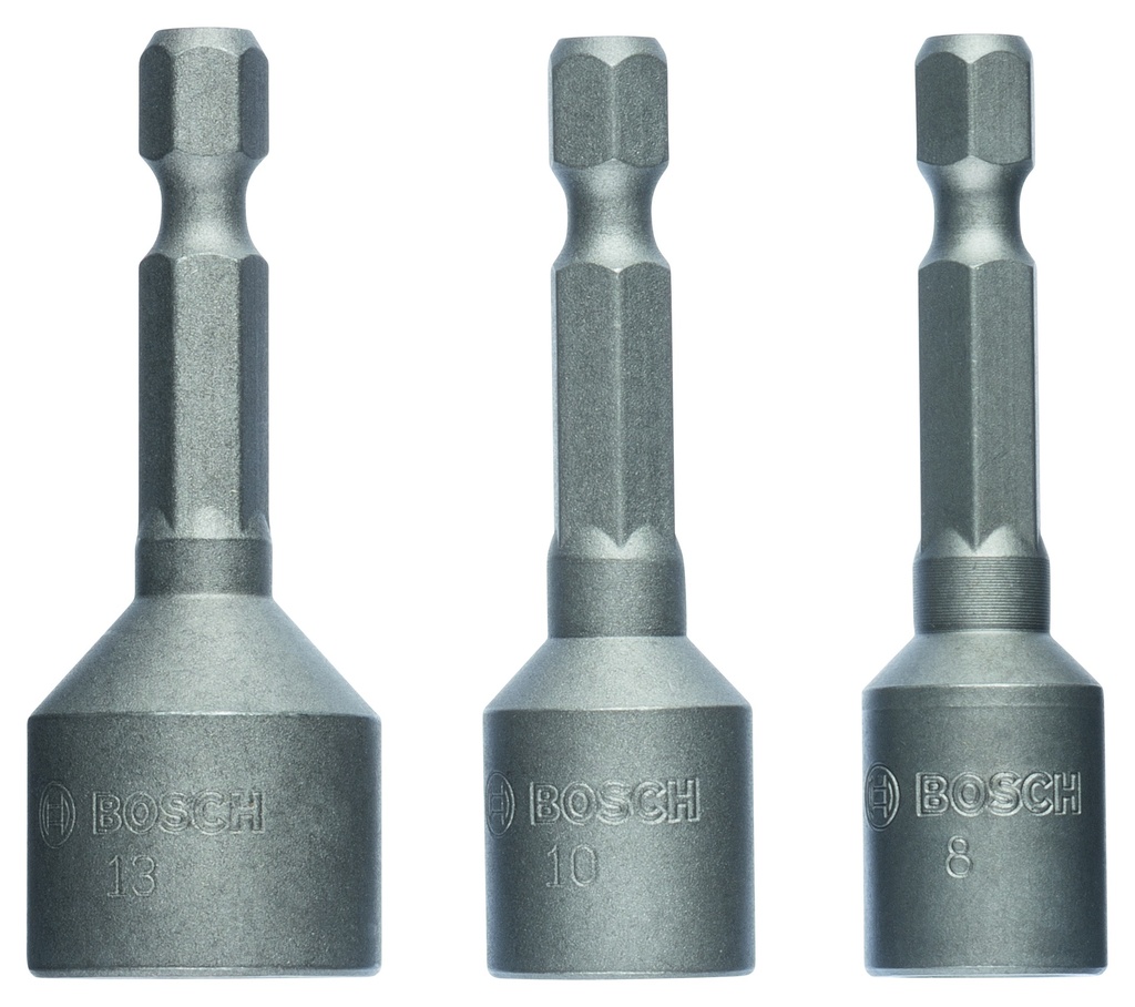 Bosch Kuusiohylsyavainsarja 8, 10, 13 mm 50 mm