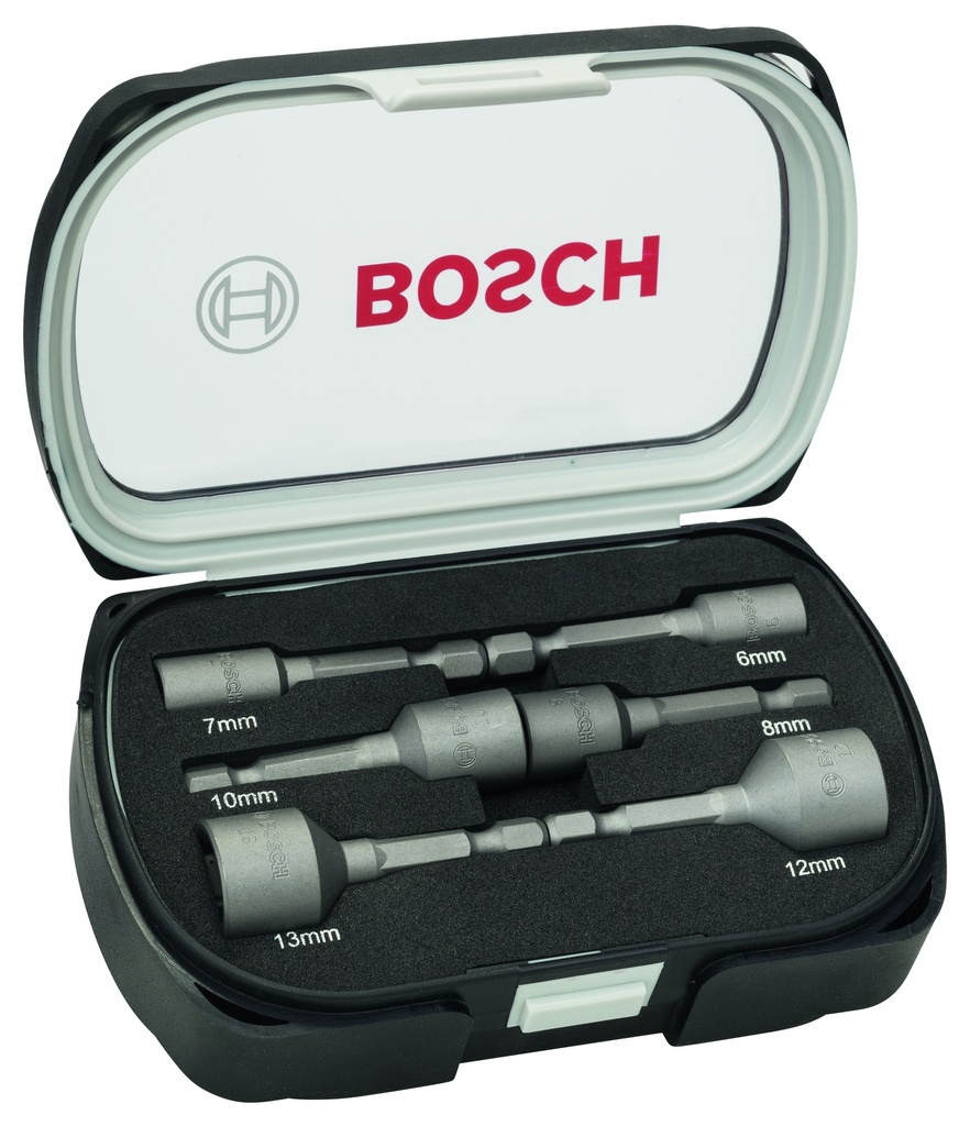 Bosch Kuusiohylsyavainsarja 6-13 mm 50 mm 6 kpl