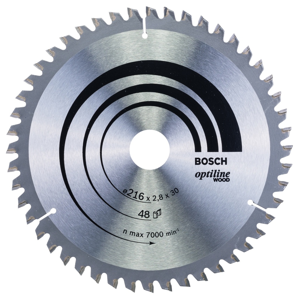 Bosch Circular saw blade 216x2.8x30 Z48 OP