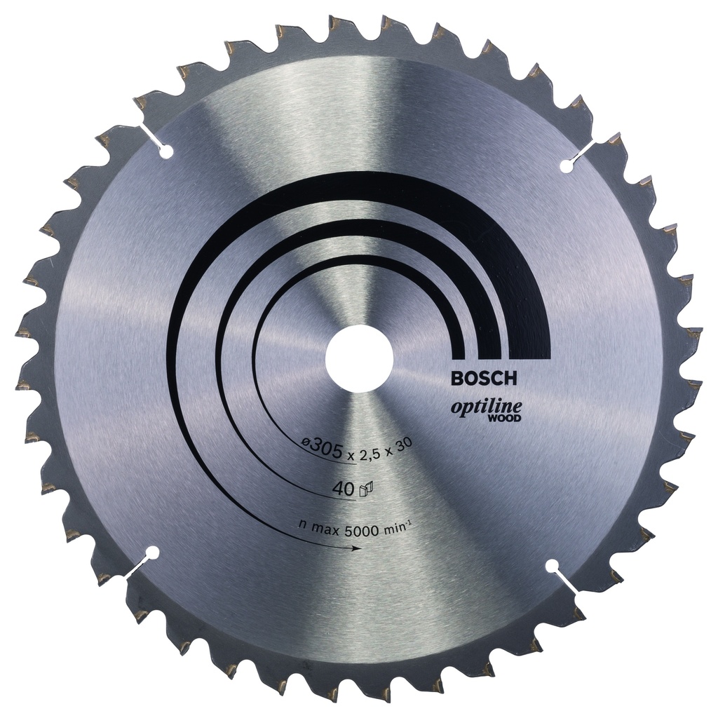 Bosch Circular saw blade 305x2.5x30 Z40 OP