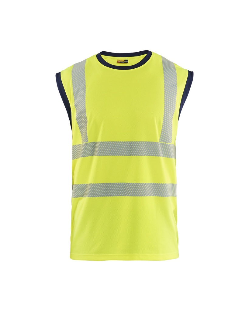 Highvis Sleeveless shirt yellow L/XL