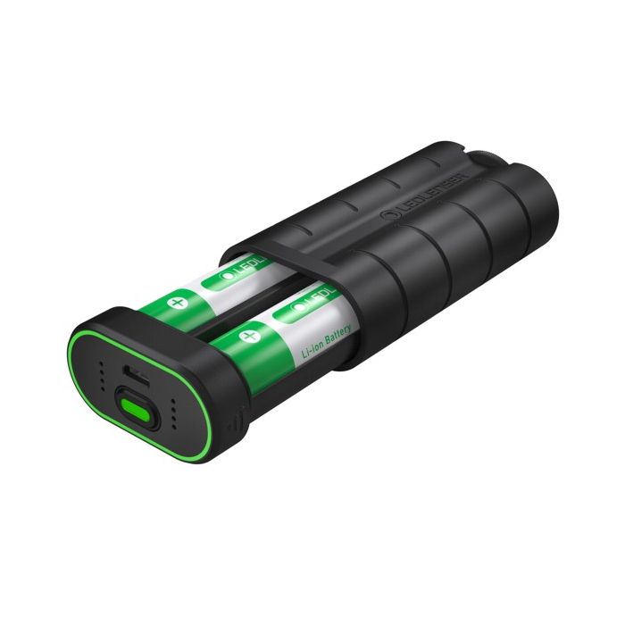 LedLenser Batterybox7 Pro + 2 pcs 18650 batteries (3400 mAh)