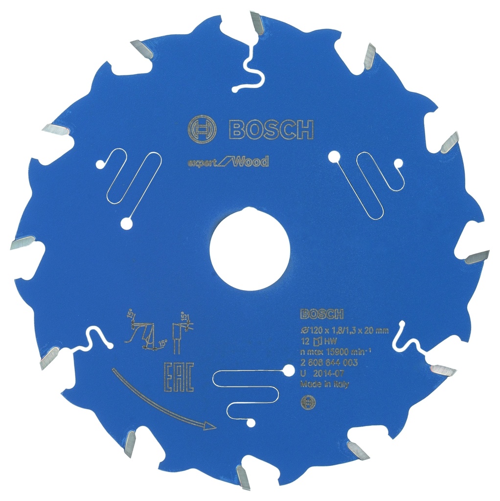 Bosch circular saw blade ESP WO 120X20X1.8/1.3 12H