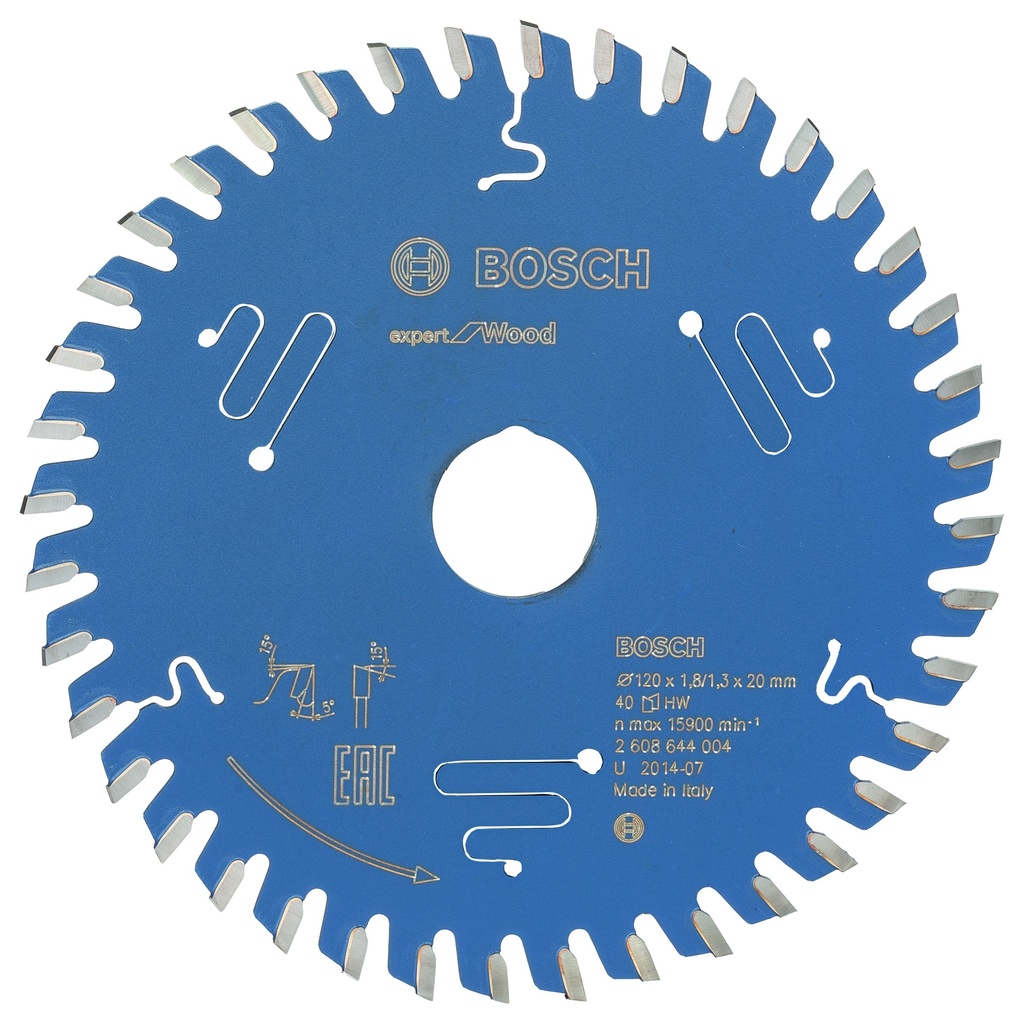 Bosch Circular saw blade EXP WO 120X20X1.8/1.3 40H