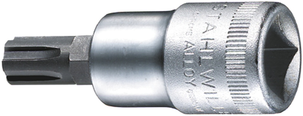 Stahlwille Socket 1/2"-M5x60mm, Ribe-CV