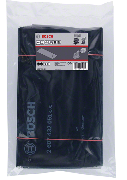 Bosch dust bag plastic GAS 35 H AFC 10 pcs