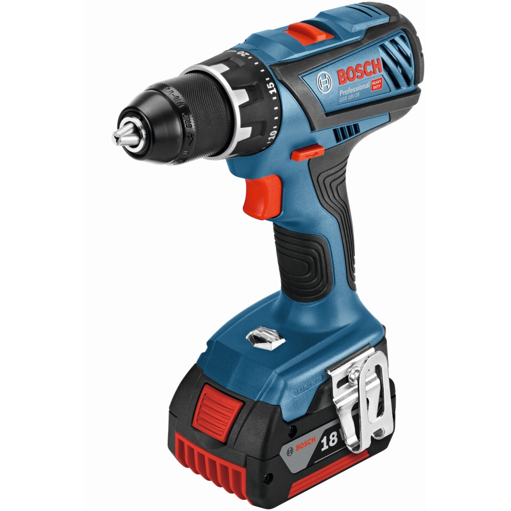 Bosch drill GSR 18V-28 solo, no battery - no charger