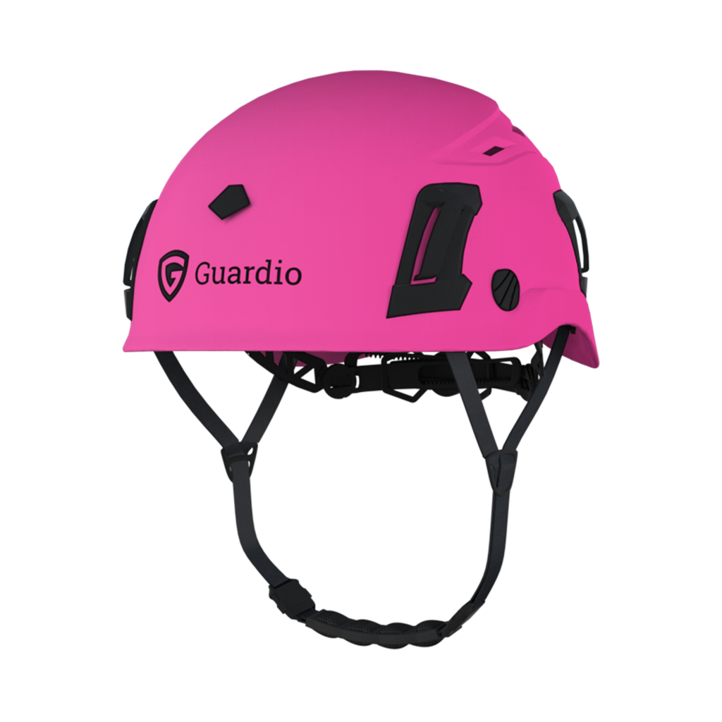 Guardio Armet protective helmet with openings pink