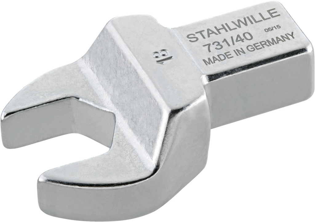 Stahlwille Replacement head Fixed spanner 14x18