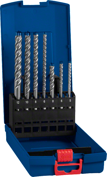 Bosch Drill bit set SDS PLUS-7x 5-12mm 7 pcs