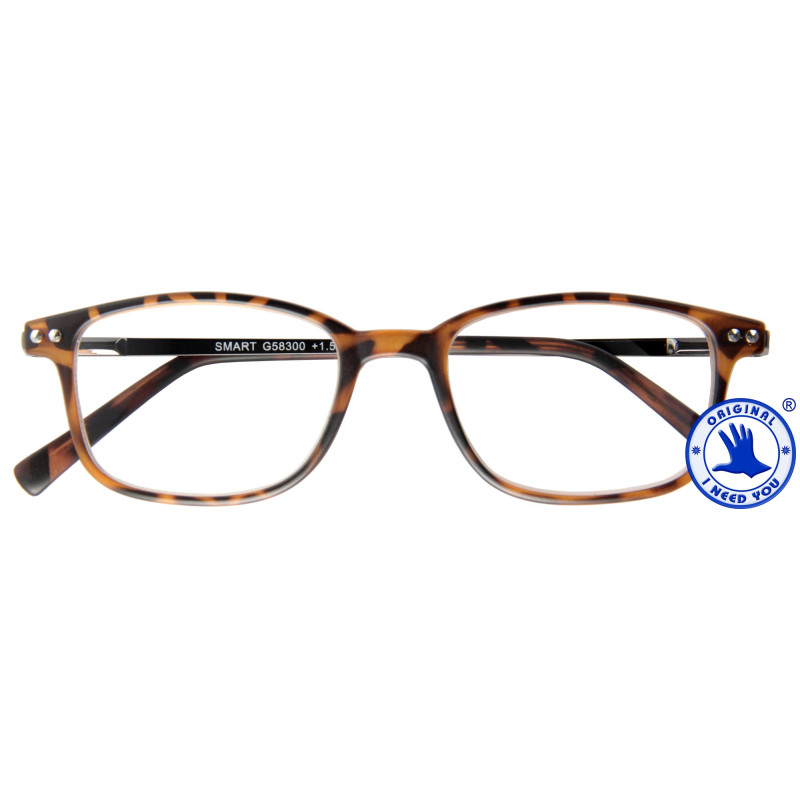 I Need You Smart Reading Glasses Brown +1.00