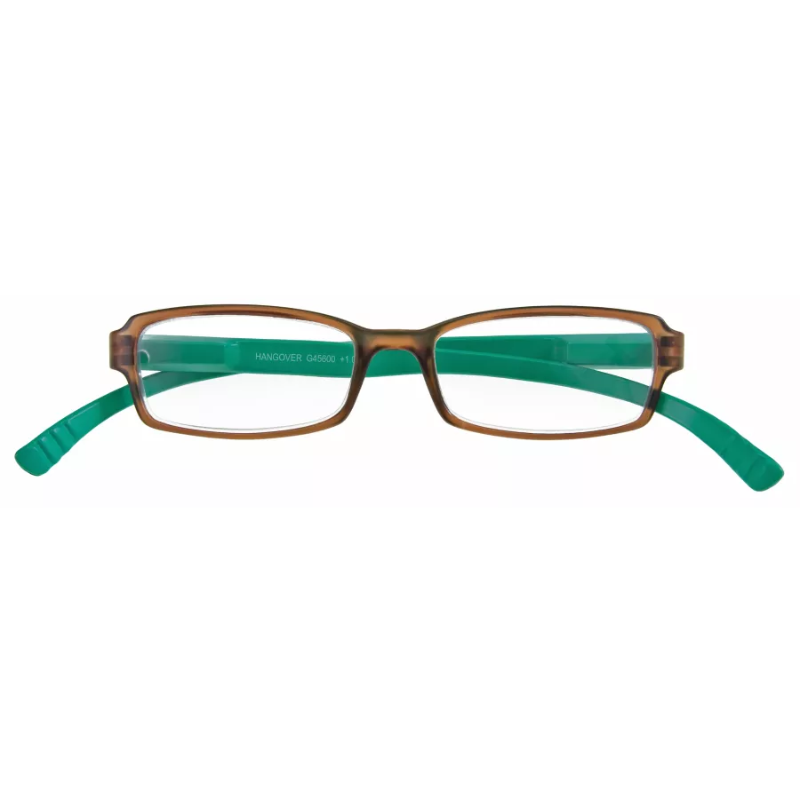 I Need You Hangover Reading Glasses Turquoise/Brown +2.50