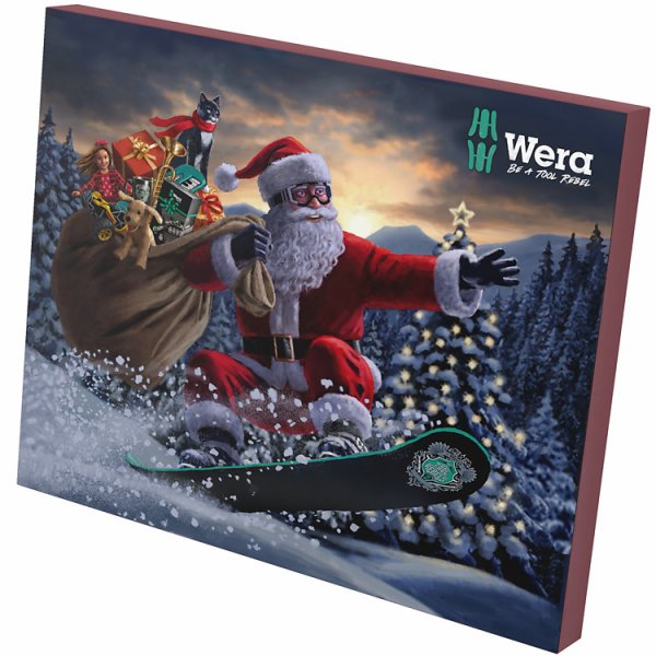 Wera Christmas calendar 2024, 25 parts