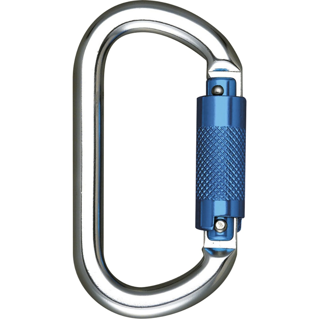 Zarges Triple locking gate alu carabiner, symmetrical