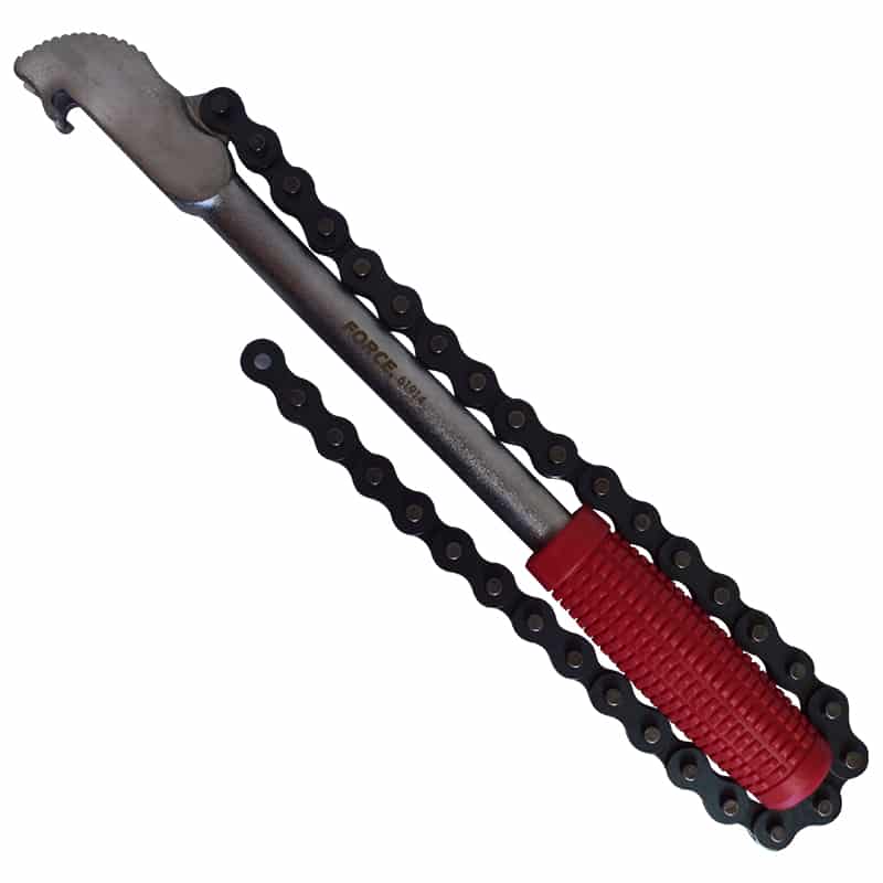 Force Oil filter wrench with chain, Ø 75-150 mm