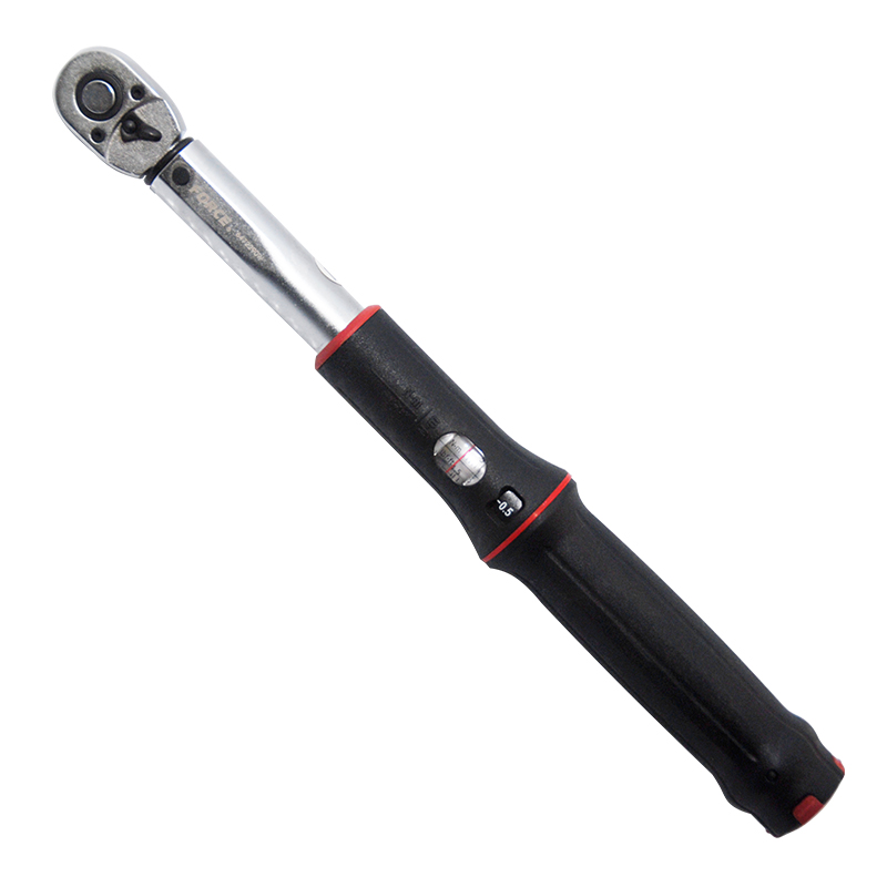 Force Torque Wrench 1/4"-Ratchet Head, 5-25 Nm, 290mm