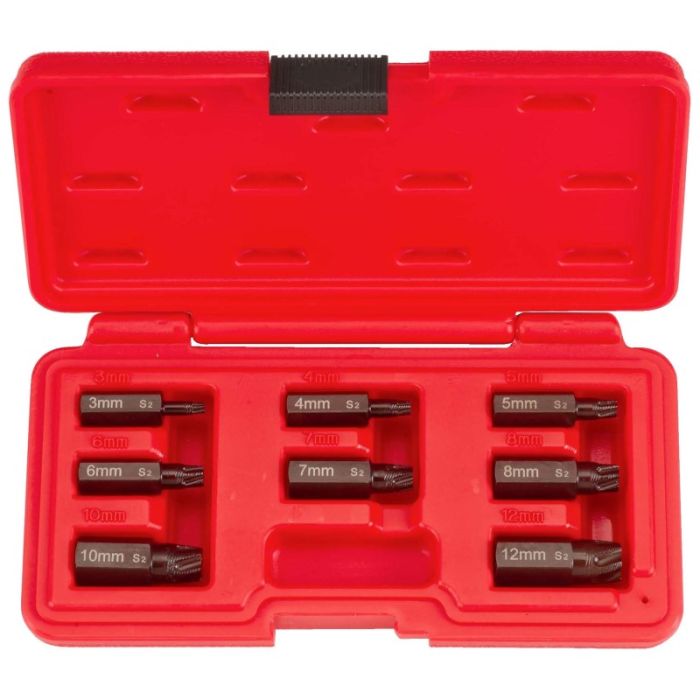 Force Vastakierretappisarja, TORX, 3-12mm, 8-osaa