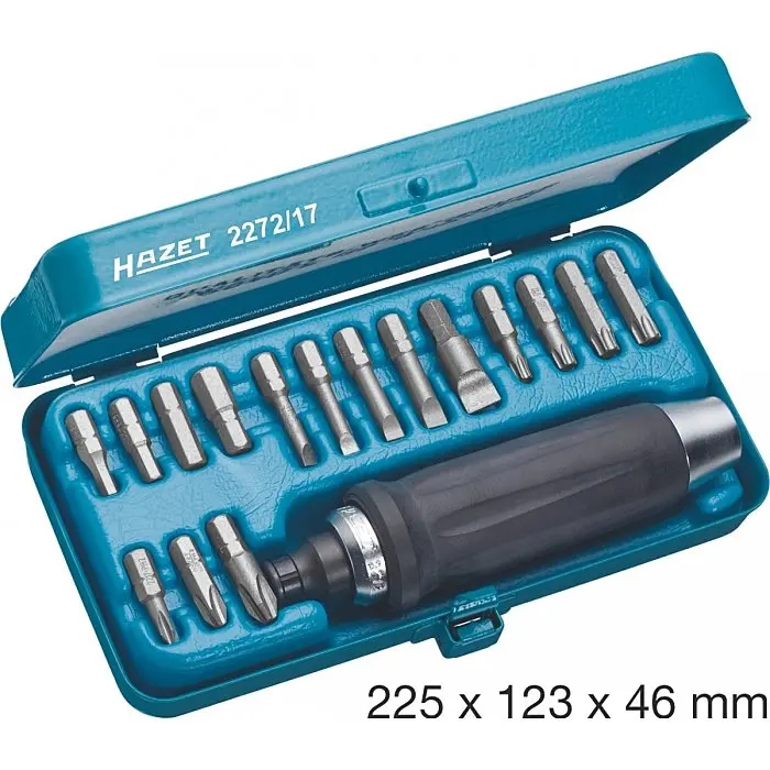 Hazet Impact chisel set, 17 pieces