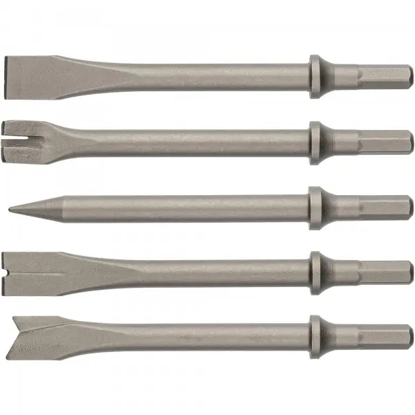 Hazet steel set of 5 chisels