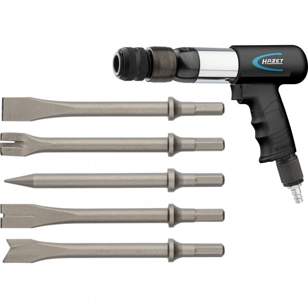 Hazet Chisel hammer+5 chisels, adjustable 9.2J