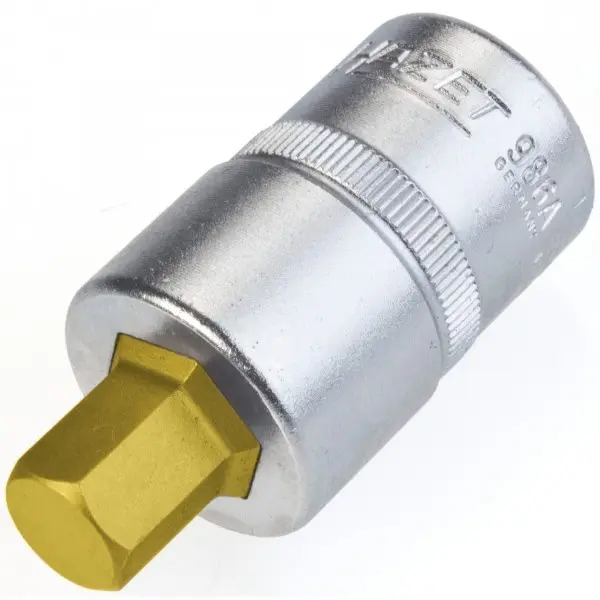 Hazet 6-Slot Socket 1/2"- 7/16"x52mm