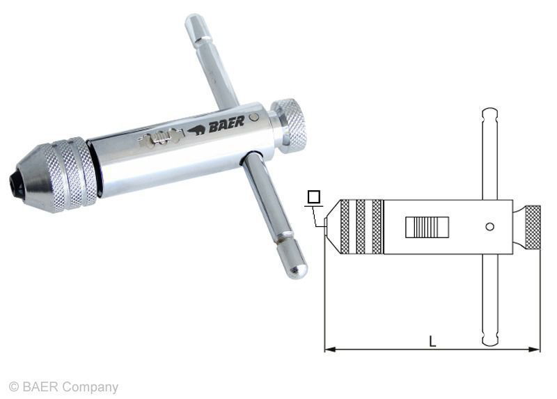 Baer Short Tap Holder Ratchet M