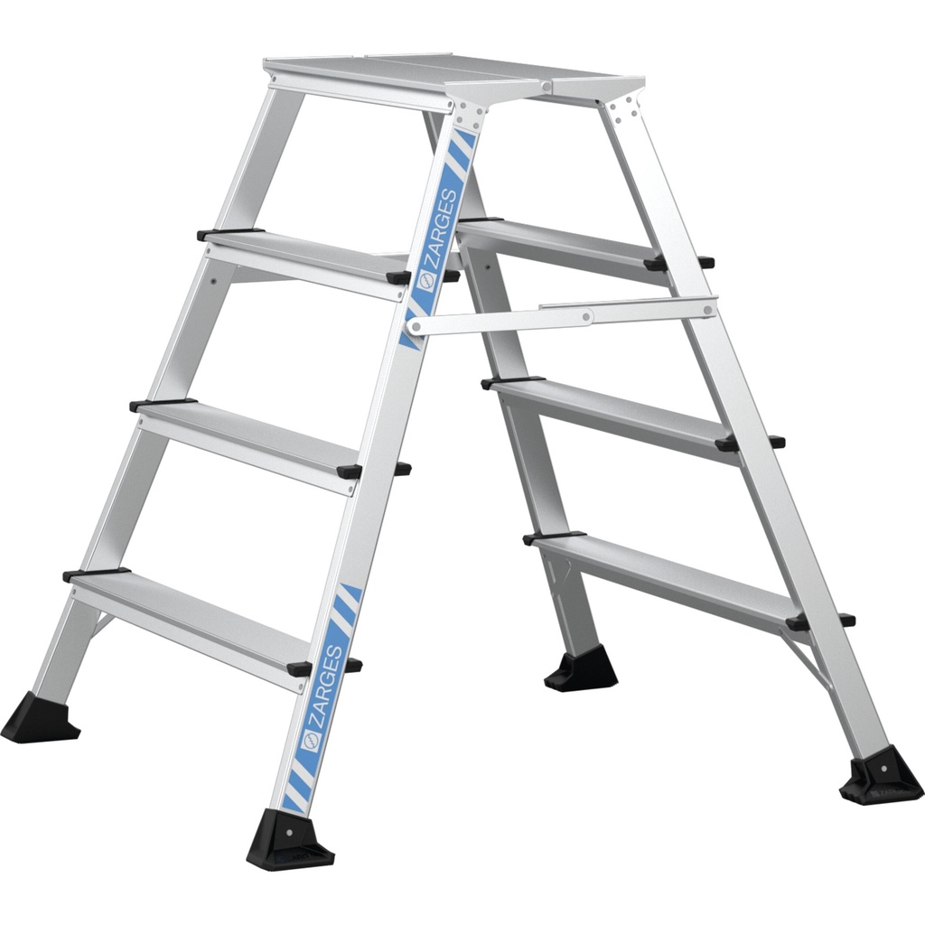 Zarges Työpukki XLstep P leveä 0,99m 2x4 askelmaa