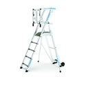 Zarges ZAP Safemaster Max S Work Platform with Gate, 5 steps