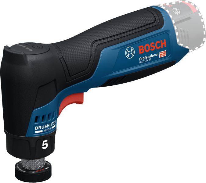 Bosch GEX 12V-32 Akkuepäkeskohiomakone