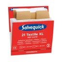 Salvequick Large cloth patch 6 x 21 pcs