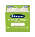 Salvequick Sensitive Plaster 6 x 43 pcs