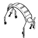 Peltor Head harness, incl. cable WS Alert XP, XPI