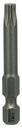 Bosch Screwdriver bit Torx 30 Extra Hard 49 mm