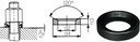 AMF KUPERA ALUSLEVY DIN 6319D M10