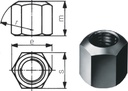 AMF 6330B KORKEAMUTTERI M12 