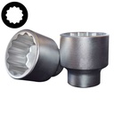 Force Socket 1"- 58 mm, 12-cornered