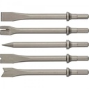 Hazet steel set of 5 chisels